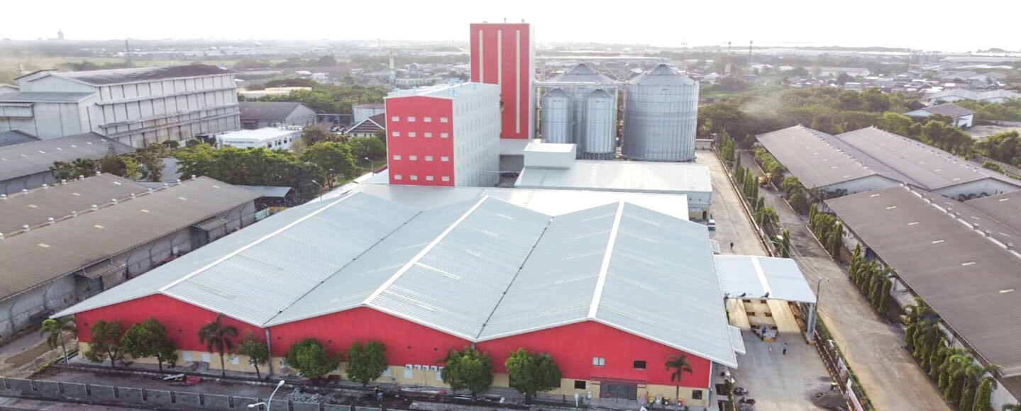 Bungasari Flour Mills turnkey project in Medan Indonesia