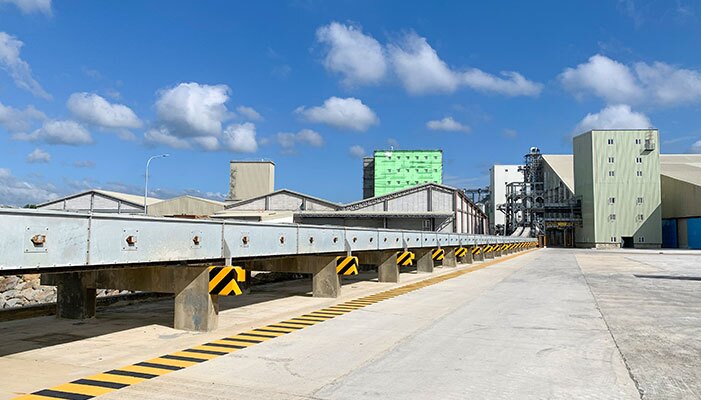 Grain conveying equipment for flour mill plant