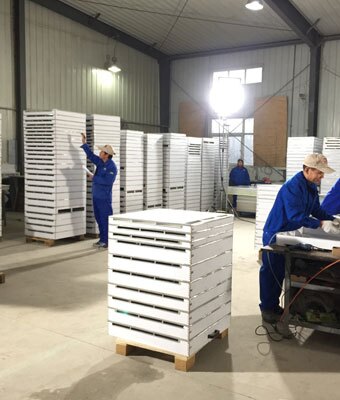 Sieve frame for flour milling machine