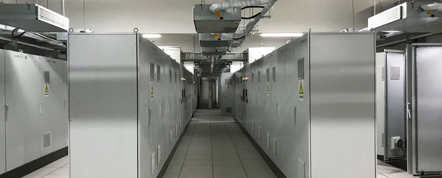 Electrical control cabinet workshop for flour mill automation system